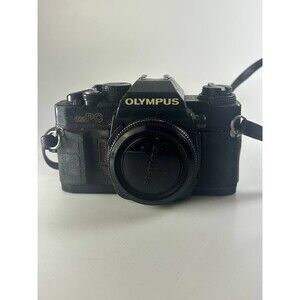 UNTESTED AS-IS Olympus OM-PC 35mm SLR Camera Body - ESP Metering - Heavy Wear